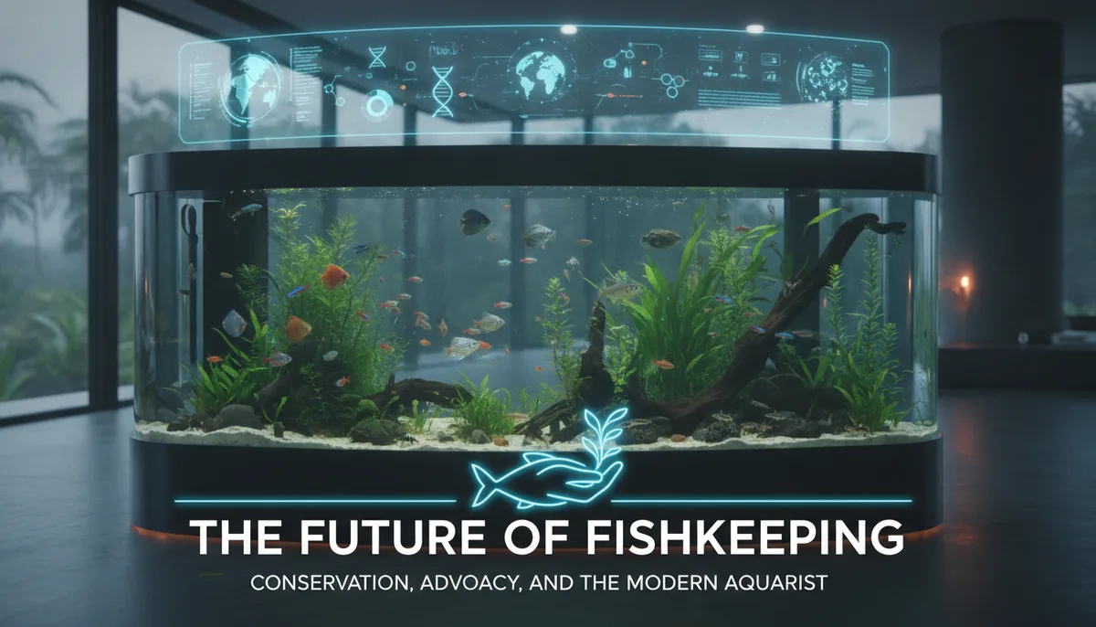 The Future of Fishkeeping: Conservation, Advocacy, and the Modern Aquarist visual summary