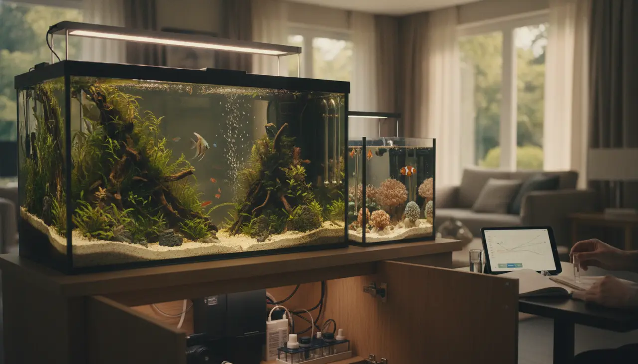 The Tank Keeper visual guide for Home aquarium setup, maintenance, and equipment optimization for freshwater and saltwater hobbyists.